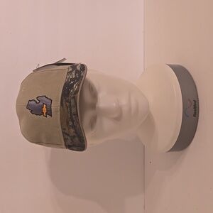 Michigan GM Chevy Mossy Oak Hat - Khaki/Camo - OS